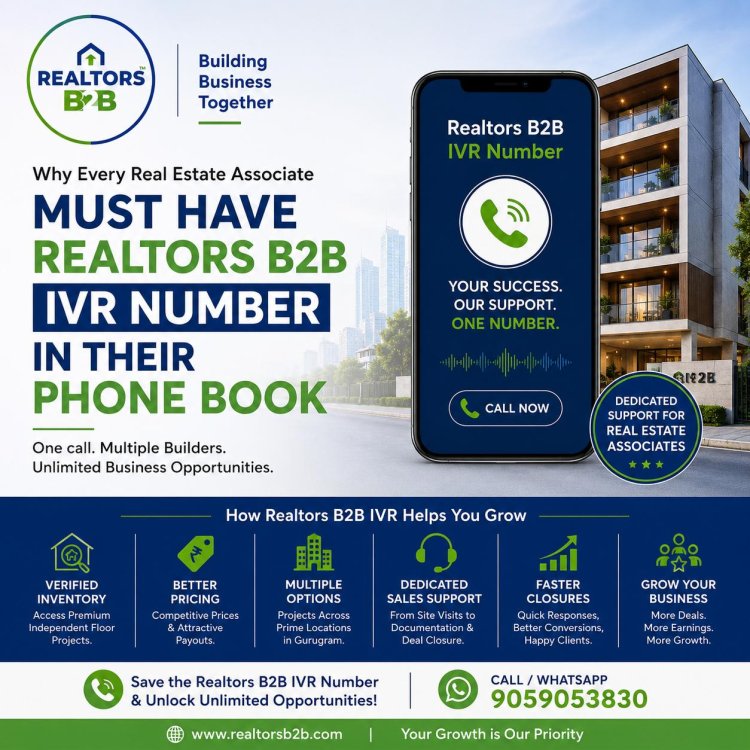 Why Every Real Estate Associate Should Save the Realtors B2B IVR Number Today